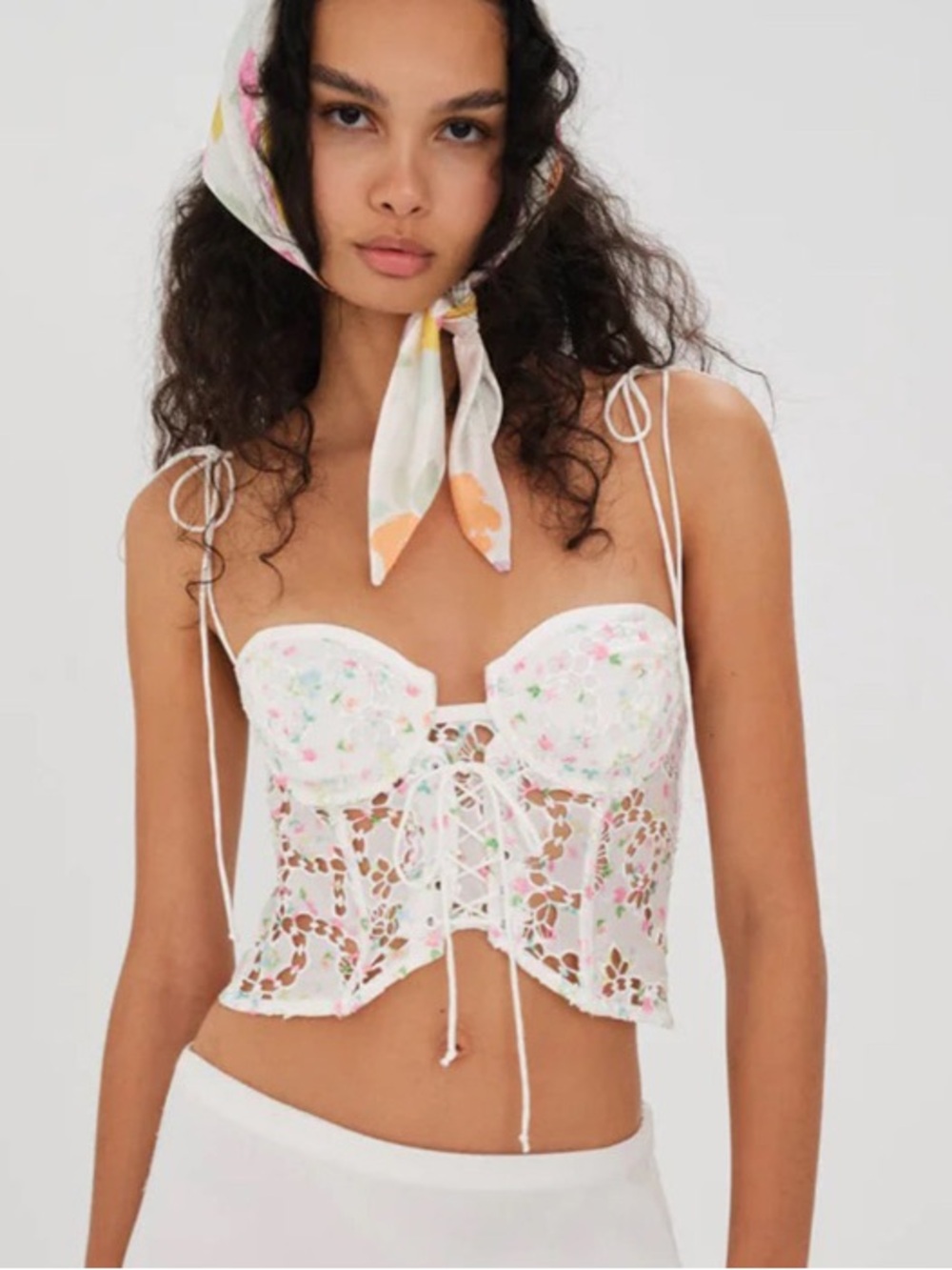 For love and lemons Kyra crop top